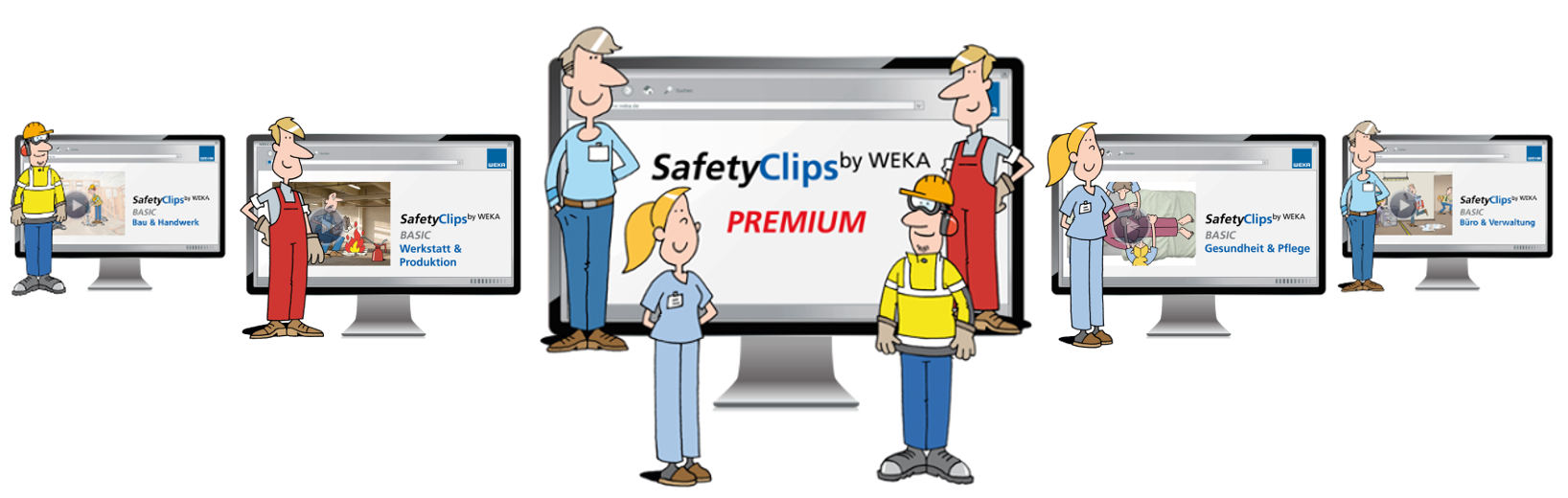 SafetyClips by WEKA Media: Arbeitsschutzunterweisungen per Stream