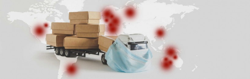 Logistik in Europa durch Corona-Virus stark beeinträchtigt Logistik Corona-Virus