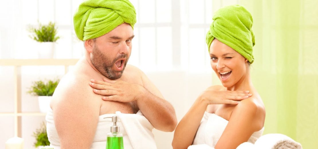 Corona Wellnessbereich