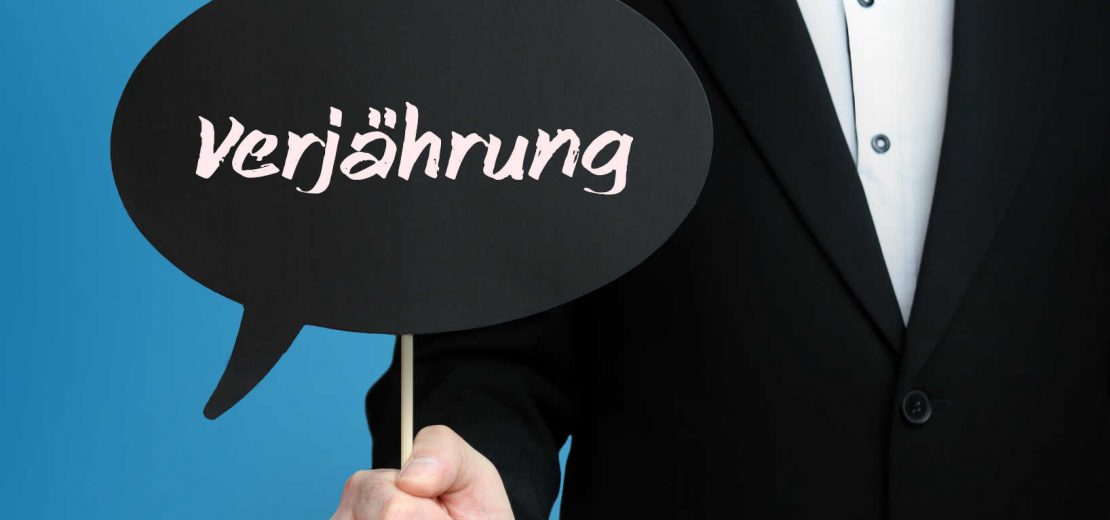 Forderungen verjähren
