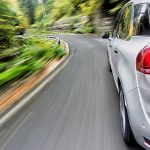 Parken scharfe Kurve