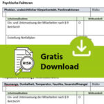 Muster-Gefährdungsbeurteilung Aufzug