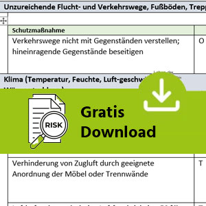 Muster-Gefährdungsbeurteilung Aussendienst zum Download