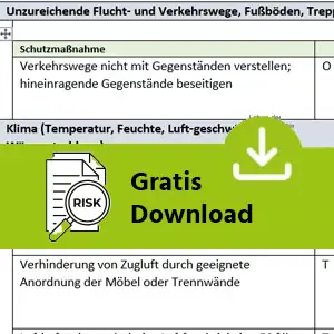 Muster-Gefährdungsbeurteilung Aussendienst zum Download