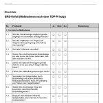 Checkliste: SRS-Unfälle vermeiden (Maßnahmen nach dem TOP-Prinzip)