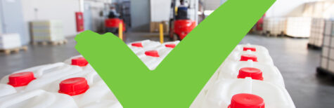 Viele Großpackungen Desinfektionsmittel