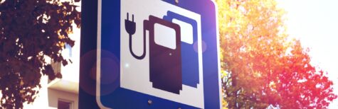 Parkplatz Elektroautos