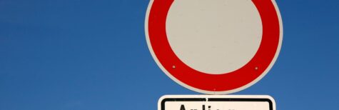 Anliegerdurchfahrt