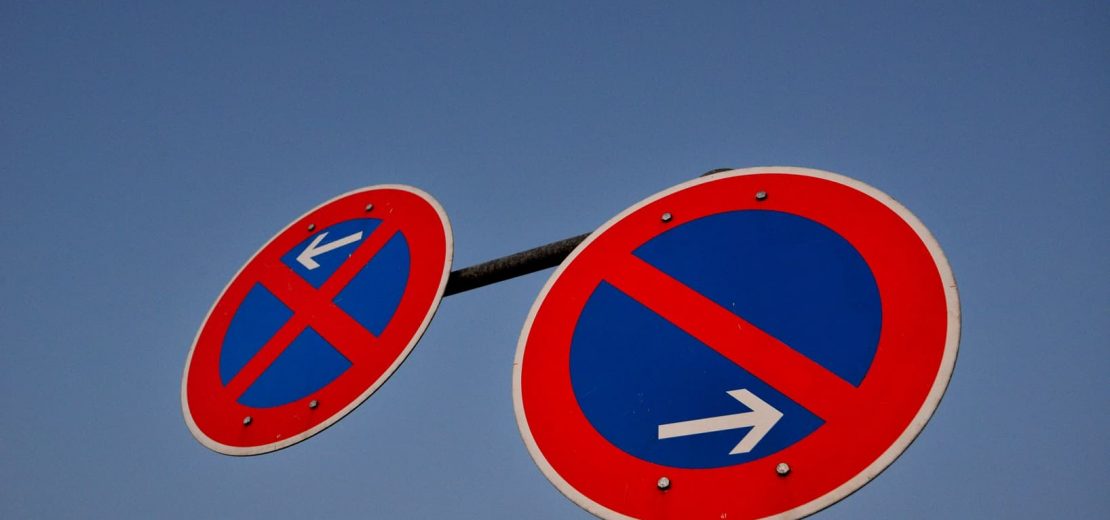 Erkennbarkeit Halteverbotsschilder