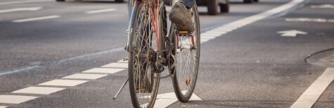 Schutzstreifen Radfahrer
