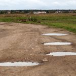 Wirtschaftsweg Schlaglöcher