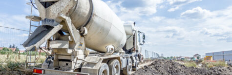 In jeder Hinsicht schwer zu transportieren: Beton