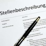 Einbeziehung der Stellenbeschreibung