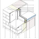 CAD-Detail: Fenster Alu mit Vorbaurollladen