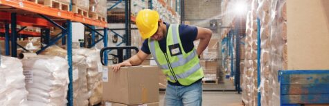 Gefährdungen durch Zwangshaltung und falsche Körperhaltung