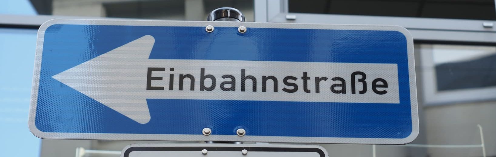 Radfahren gegen Einbahnstraße bleibt verboten Radfahren gegen Einbahnstraße