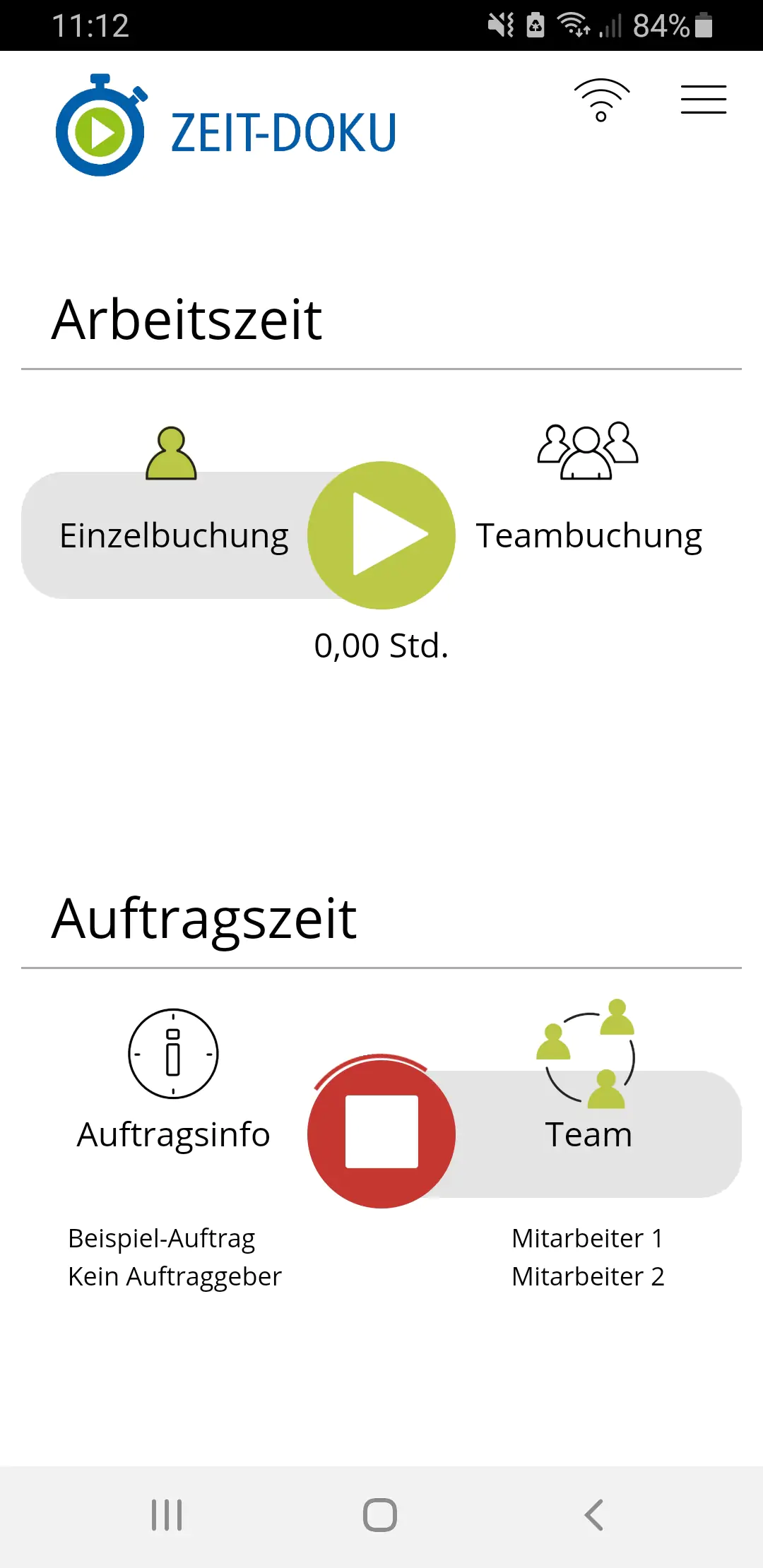 Zeiterfassung App Handwerker