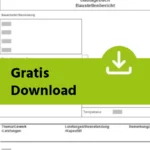 Bautagebuch Vorlage &ndash; kostenloser Download