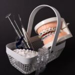 Utensilien eines Zahnarztes