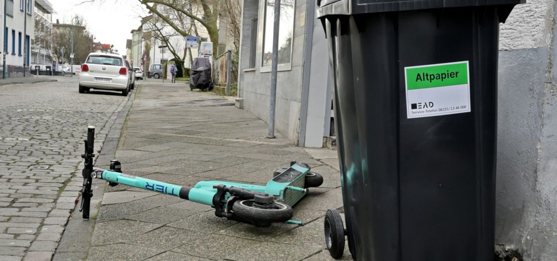 E-Scooter free-floating