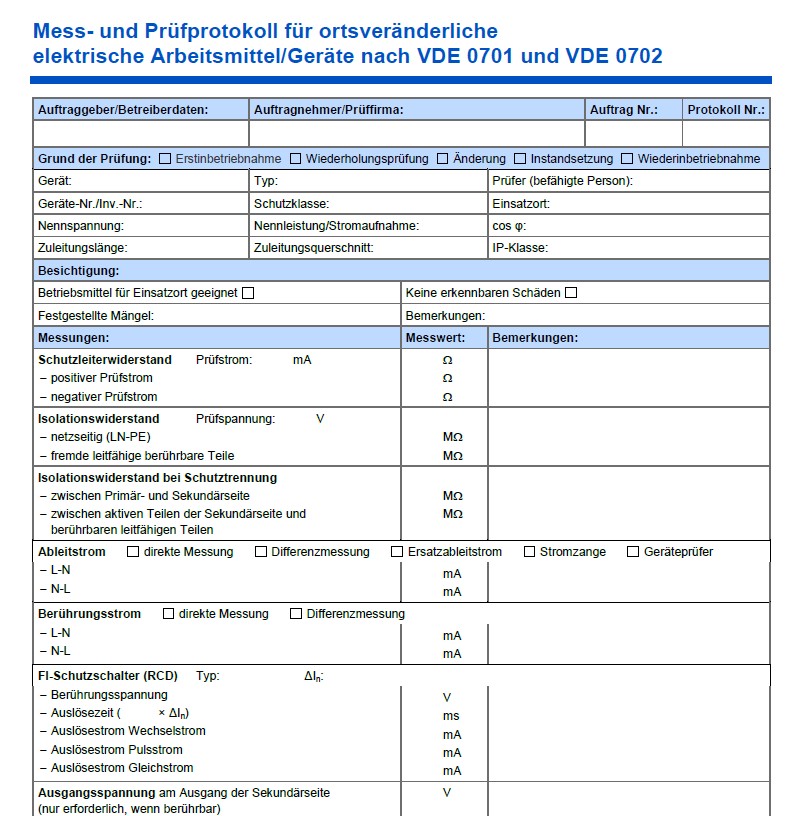 Prüfung Elektrischer Geräte Und Arbeitsmittel: Sicherheitskontrollen Für Geräte Und Arbeitsmittel