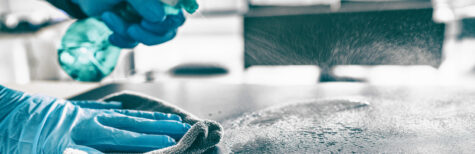 Umgang mit Reinigungsmitteln