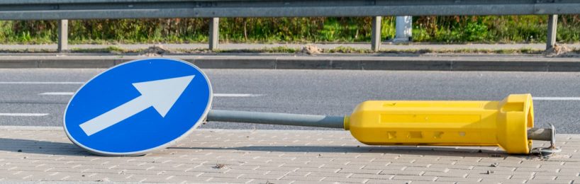 Schadensersatz umgefallenes Verkehrszeichen