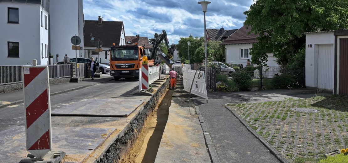 Baugrube Fahrzeugschaden
