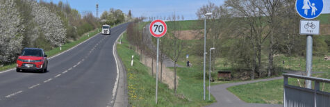 Leitplanke anbringen