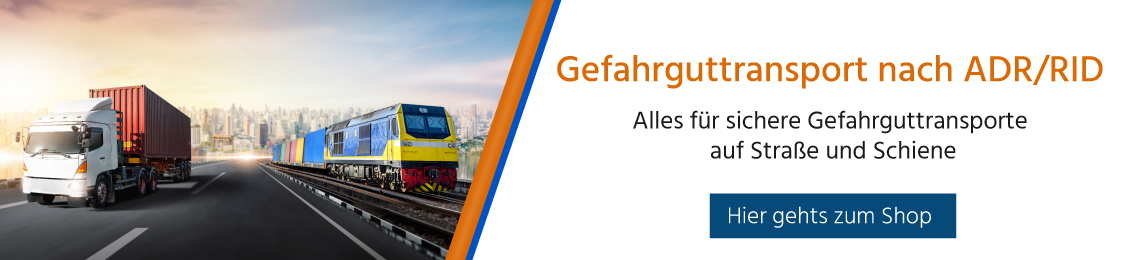 Banner Gefahrguttransport