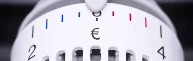 Heizung ist auf Eurokosten gestellt