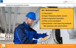 E-Learning für elektrotechnisch unterwiesene Personen
