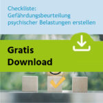 Checkliste Gefährdungsbeurteilung psychische Belastung