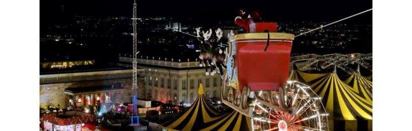 Sondernutzungserlaubnis für fliegenden Weihnachtsmann Sondernutzungserlaubnis für fliegenden Weihnachtsmann
