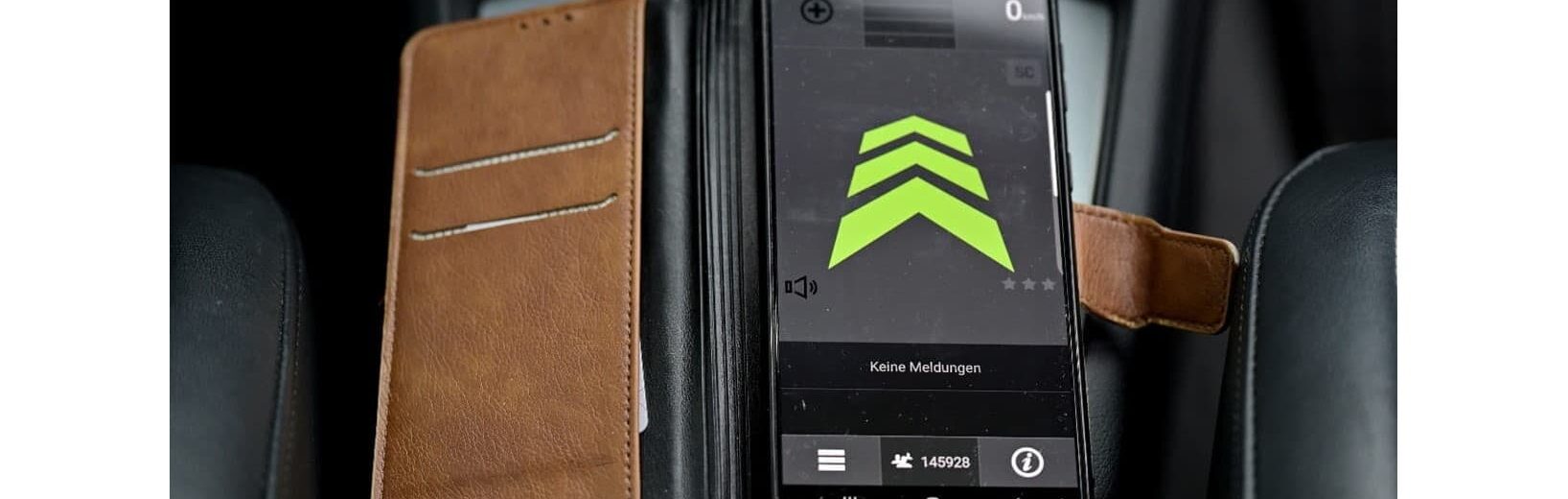 Bußgeld Blitzer-App Beifahrer
