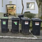 Müllabfuhr rückwärtsfahren