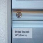 Werbung: Schutz gegen wild abgelegte Werbezettel