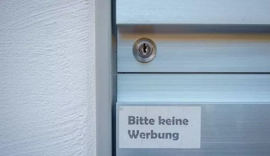 Werbung: Schutz gegen wild abgelegte Werbezettel