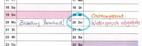 Erkrankung: Fristen bis zum letzten Tag ausschöpfen?