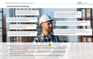 Sicherheitsunterweisung Elektrotechnik 2024 - Von der Gefährdungsbeurteilung zu den Schutzmaßnahmen