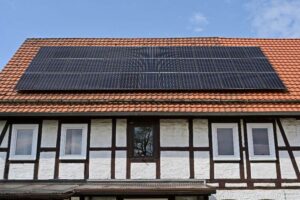 Öffentliche Gebäude haben auch ein Dach