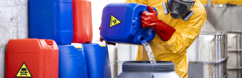 Sicheres Umfüllen von Gefahrstoffen