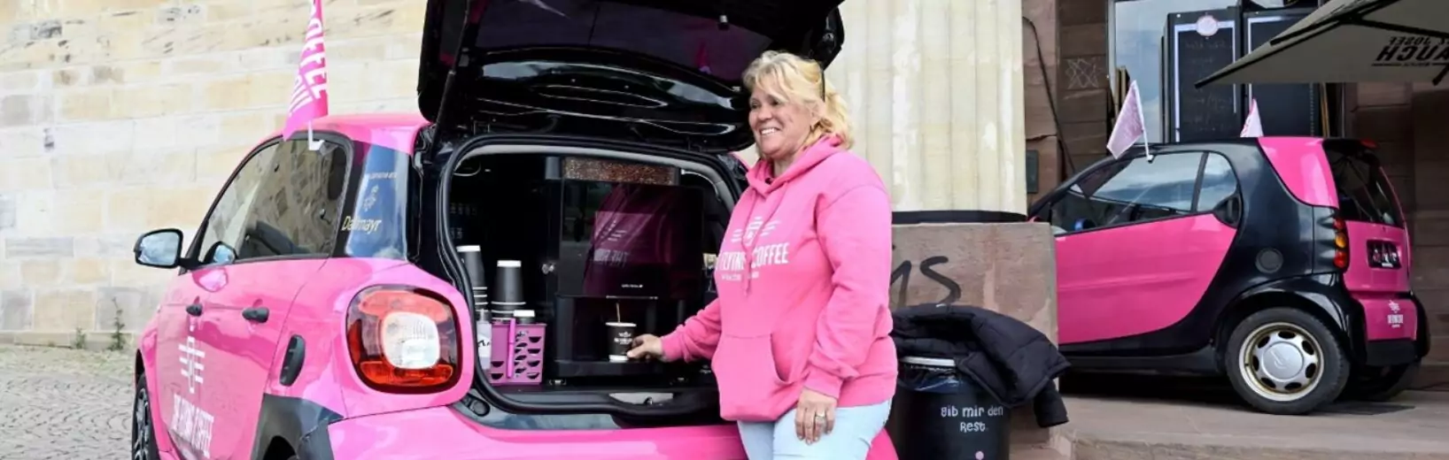 Flying Coffee, die rollende Kaffeebar rollende Kaffeebar