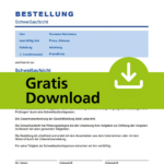 Gratis-Download: Bestellung einer Schweißaufsicht