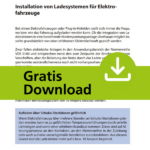 Gratis-Leseprobe Installation von Ladesystemen für Elektrofahrzeuge