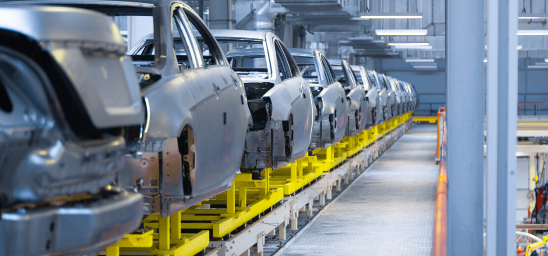 Automobilindustrie Lieververzug, Band steht still