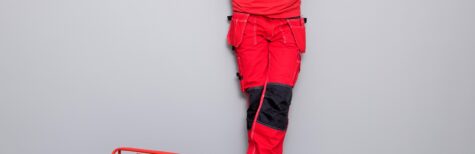 Arbeitssicherheit: Die Arbeitshose muss rot sein!