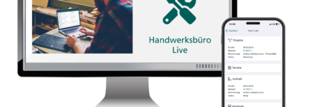 Produktabbildung Software Handwerksbüro Live