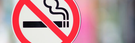 Rauchenverboten-Schild