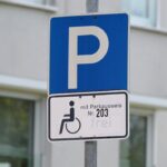 Behindertenparkplatz